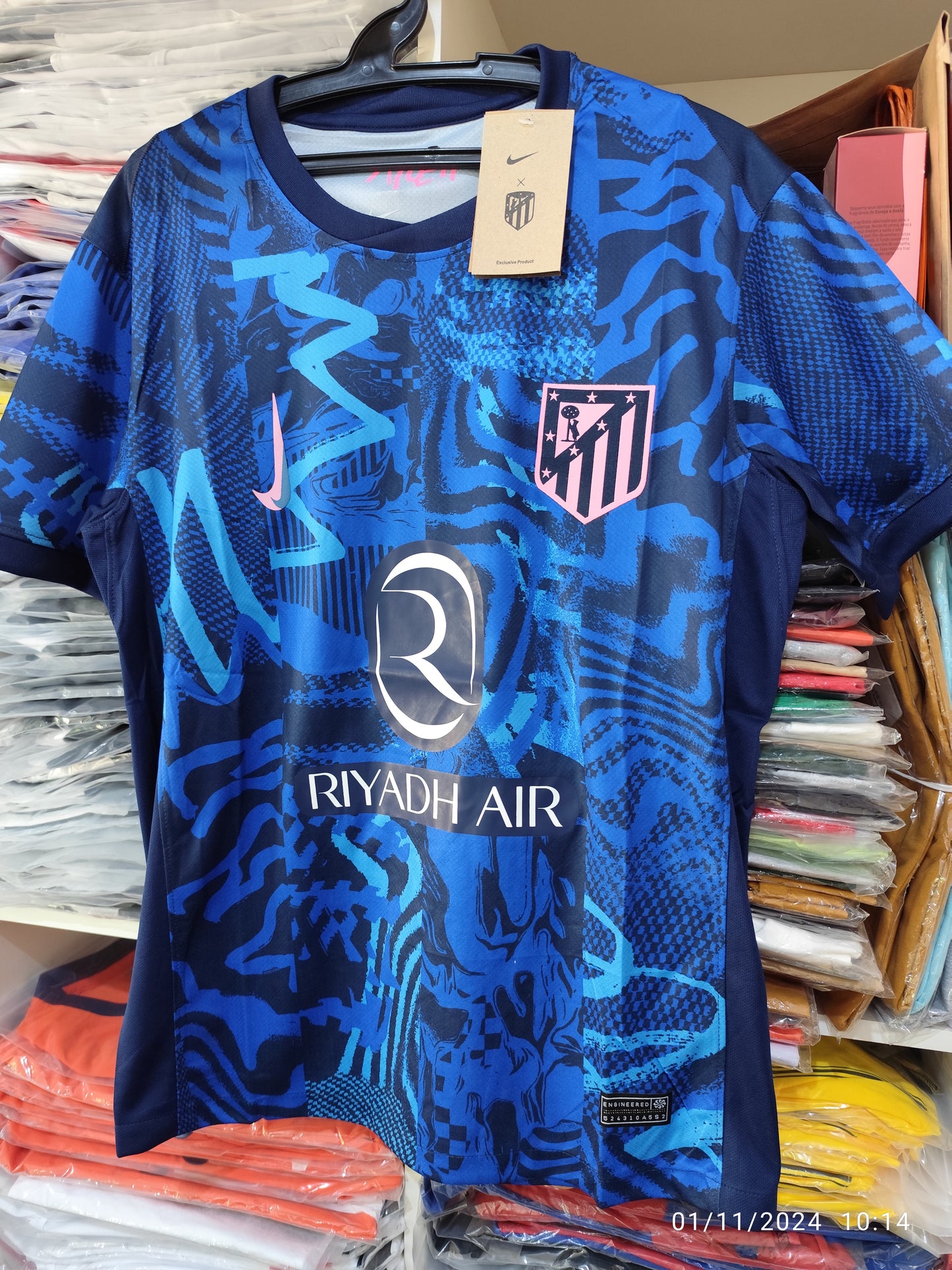 Atlético Madrid Azul Tercera Eq 2025 Tailandesa