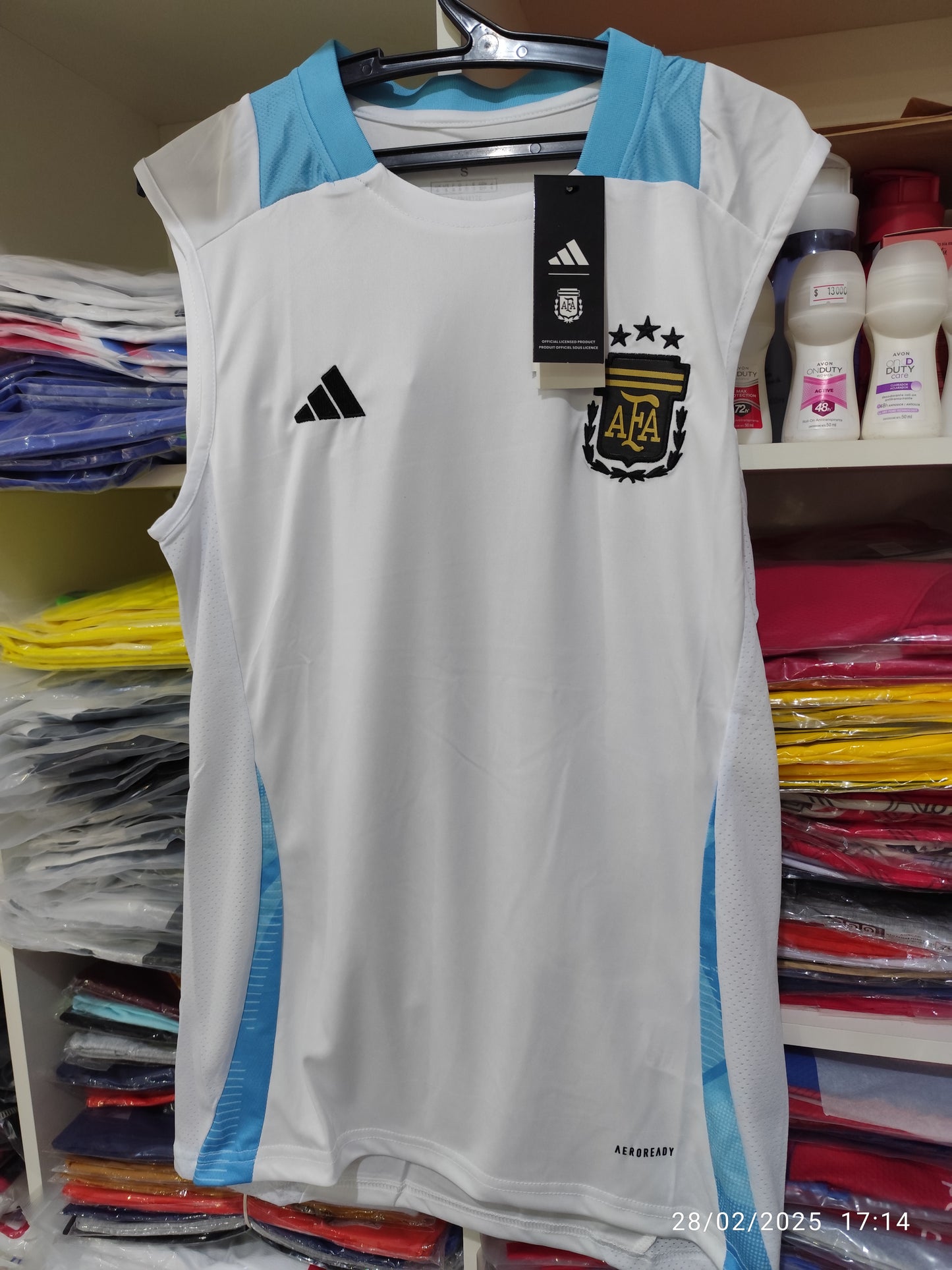 Conjunto Musculosa Argentina Azul